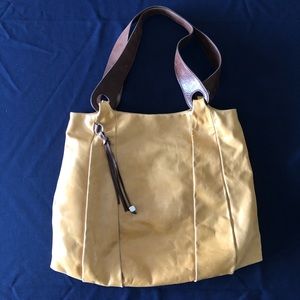 HOBO Mustard Yellow Leather Handbag